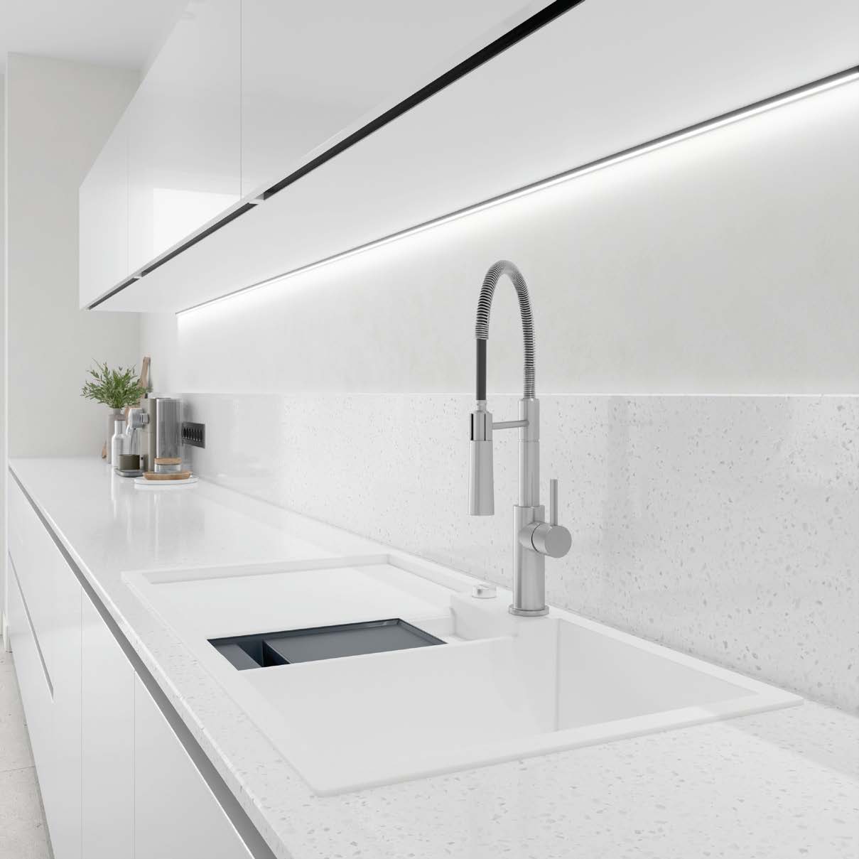 Bora White detail
