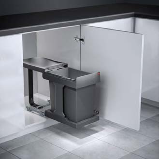 Built-in Waste Bins